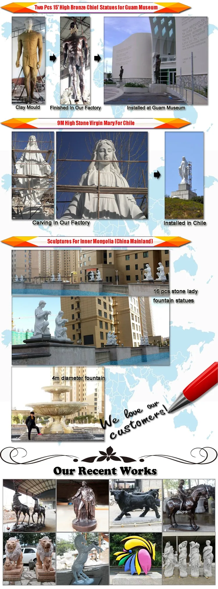 seahorse water fountain