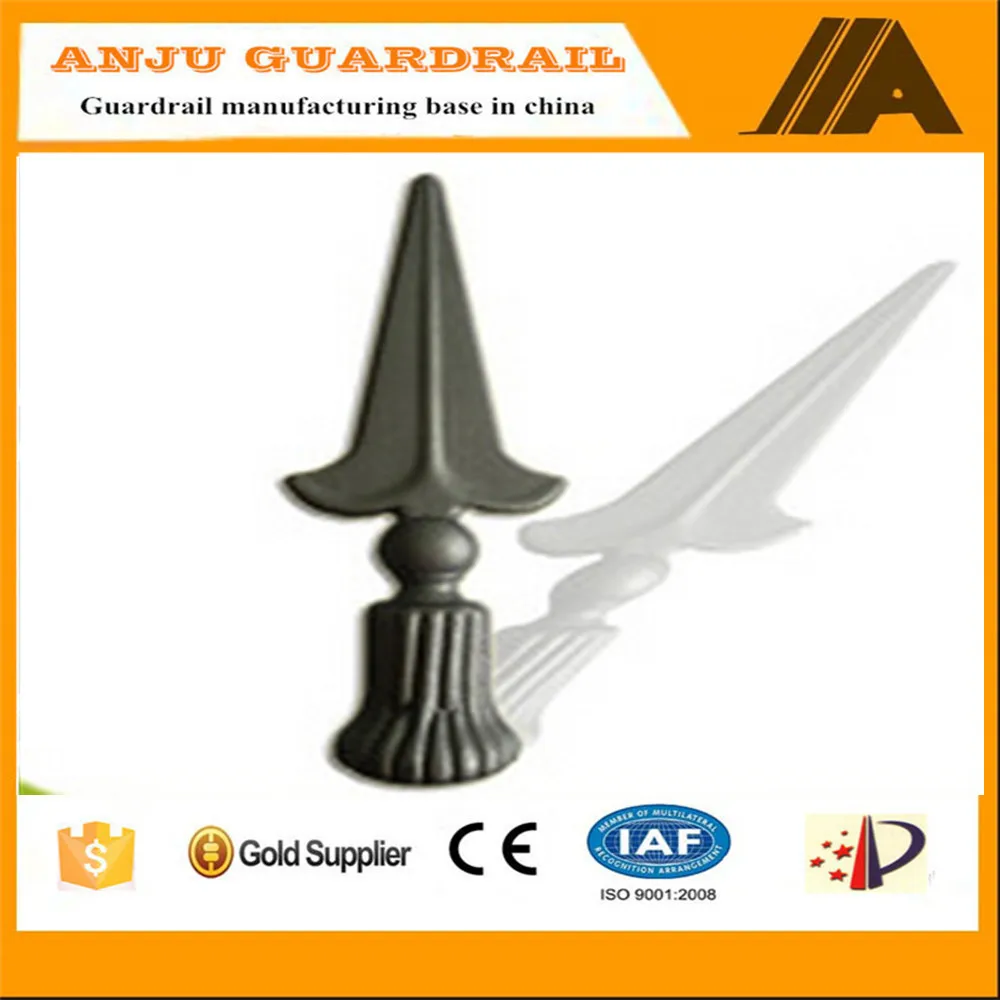 AJ-копье 031 кованого железа частей, лестничные перила ограждения острие частей