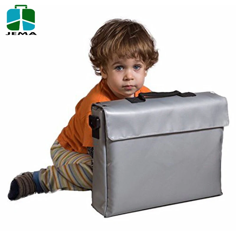 Fire proof Safe Bag For Documents Money 1000F Fireproof Bag With Strong Handle