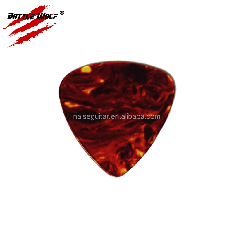 Multiple Color Choices Celluloid Triangle Shaped Guitar Picks