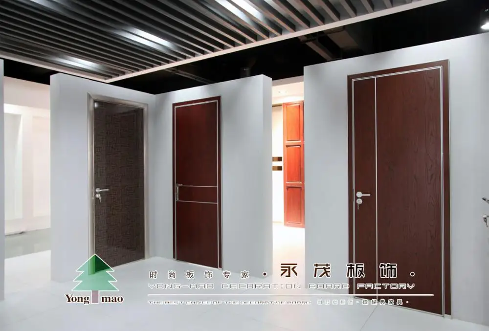 
5mm single side room door melamine faced mdf 