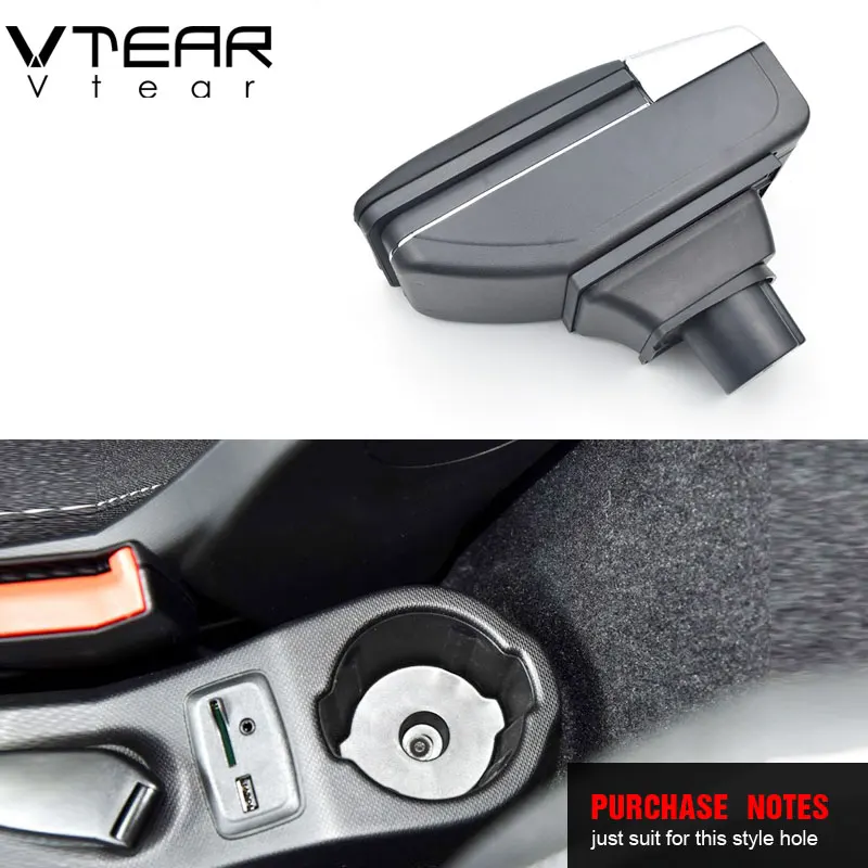 Vtear for Geely gc6 Armrest Interior Center Console Storage Box Arm Rest Car-styling Decoration Accessories Parts Organizer
