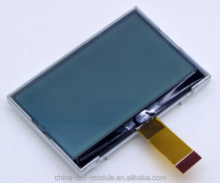 3 inch serial 128X64 Monochrome lcd panel JHD12864-G45BSW-G