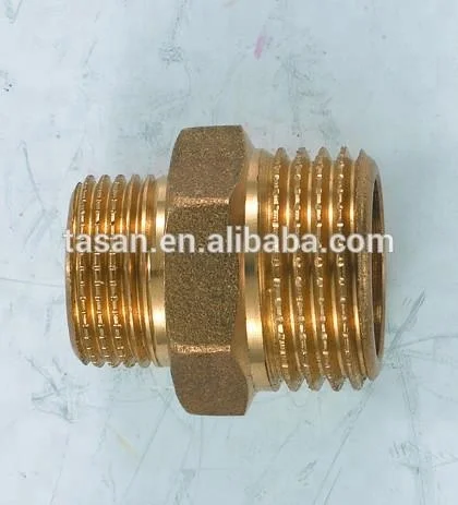 S7105 Brass Fitting reducing with bsp thread MXM FOR HPB57-3 material