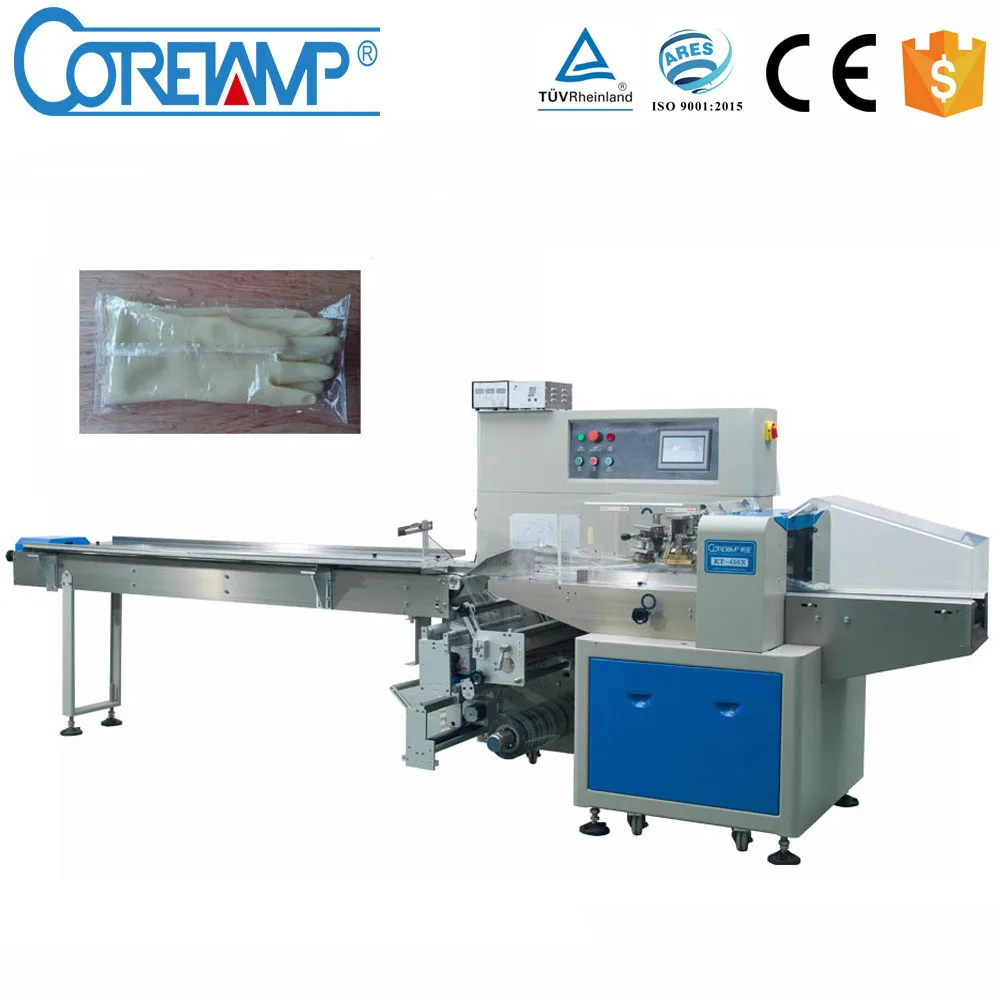 Автоматическая одноразового использования пластиковые перчатки упаковочная машина