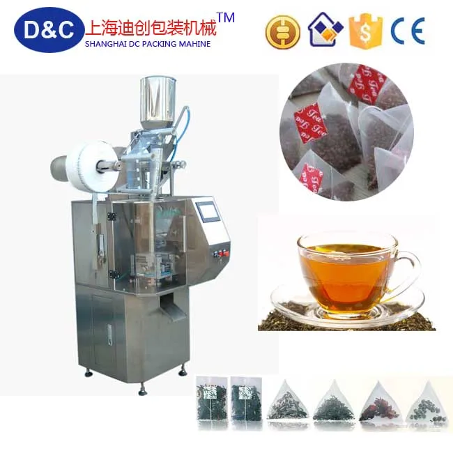 DCS-40 New type triangle bag automatic broken tea and herbal tea packaging machine