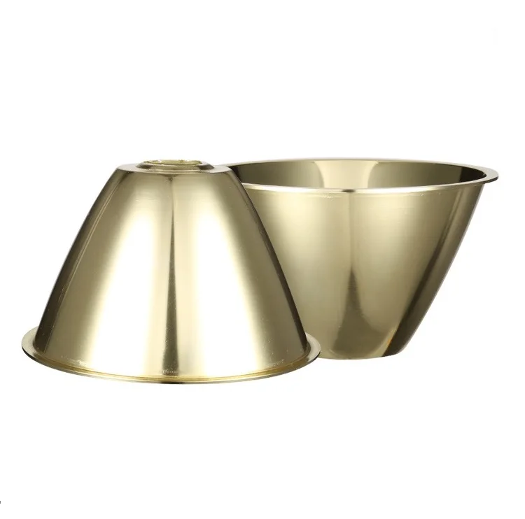 Custom parabolic aluminum lamp shade & cover