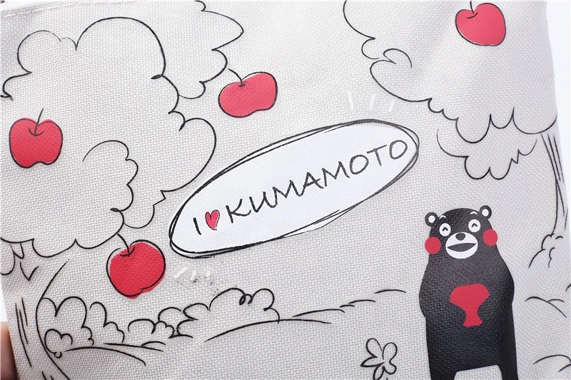 
wholesale cheap creative cotton canvas zipper travel pouch cosmetic bag 