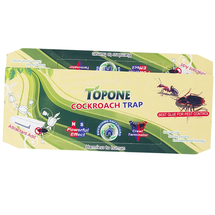 2021 TOPONE brand Wholesales Strong Powerful glue cockroach killer cockroach glue trap cockroach glue house