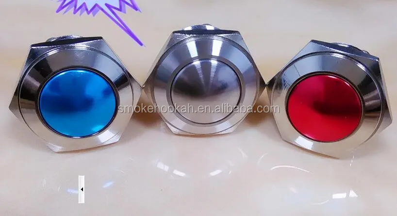 Wholesale 2016 E cigarette Push Button Vape Button for E-Cig With 16mm