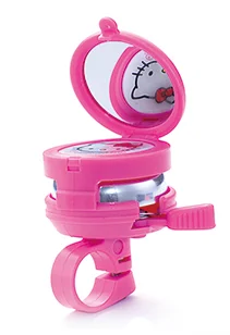 Mini Bicycle Bike Bell Kids Bike Ring Bell With Mini Mirror Alloy Ding Dong Lovely Bike Bicycle Bell