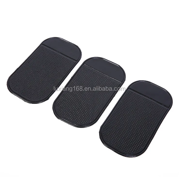 New products 2021 wholesale cheap super powerful cell phone mats anti slip car pu gel sticky dashboard adhesive pads