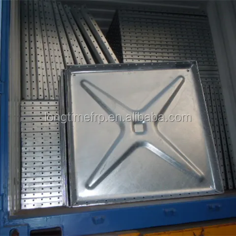 Заводская поставка оцинкованной бак для воды для Цена Питьевой Воды