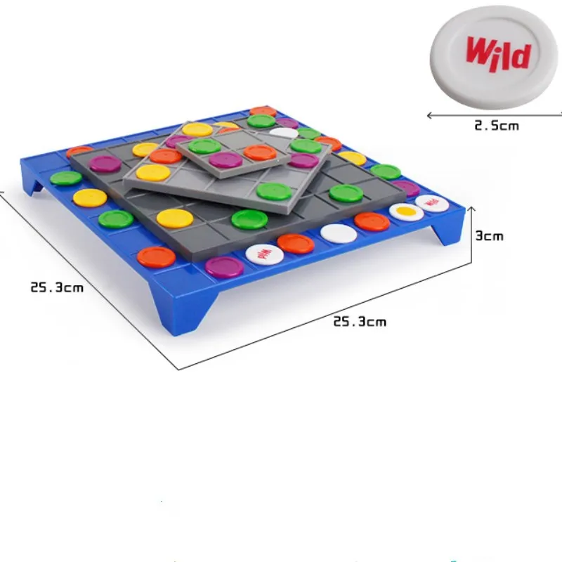 
High quality plastic educational board game for kids 