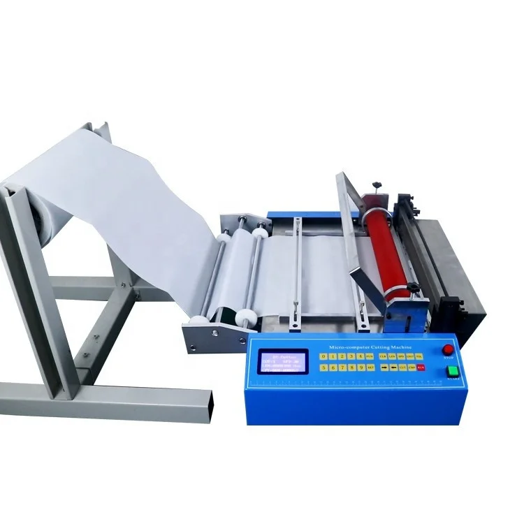 Automatic tube cutting machine manufacturers for wide paper cut multifunction thick paper pvc film cutting