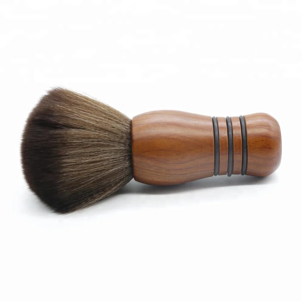 Soft Wool Barber Powder Brush Hair Cutting Cleaning Tools Cosmetic Neck Brush