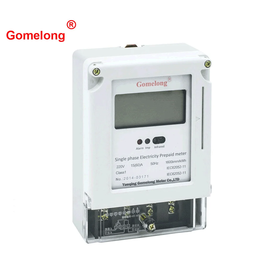 2018 самые популярные DDSY5558 предоплатой инфракрасной электричество smart energy метр