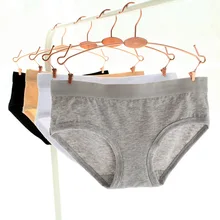 4 pcs Calcinhas de Algodão Mulheres Cuecas Roupas Íntimas Para Mulheres Calcinhas de Algodão Lingerie Intimates