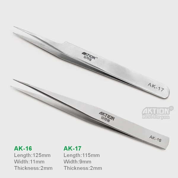 Пинцет из нержавеющей стали всех серий