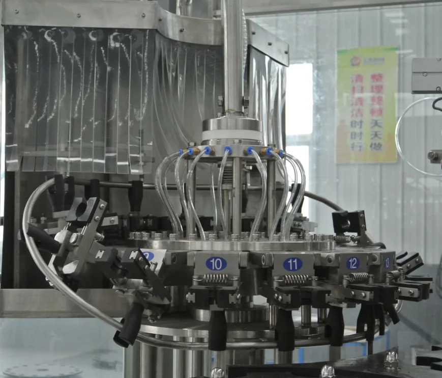 6-6-1/16-16-6 filling capping unit beer filling machine