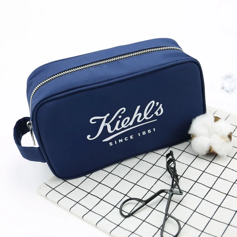 Fashion Portable Mens Canvas Makeup Travel Hanging Toiletries Bag For Men Storage Cosmetic Bag