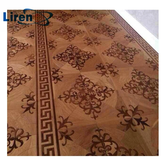 Деревянные инкрустированные полоски деревянный паркет бордюрный пол