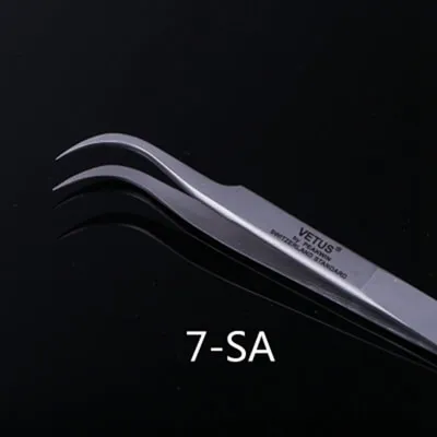 
Professional Stainless Steel Eyelash Extension Tweezers Lashes Tweezers Accept OEM 