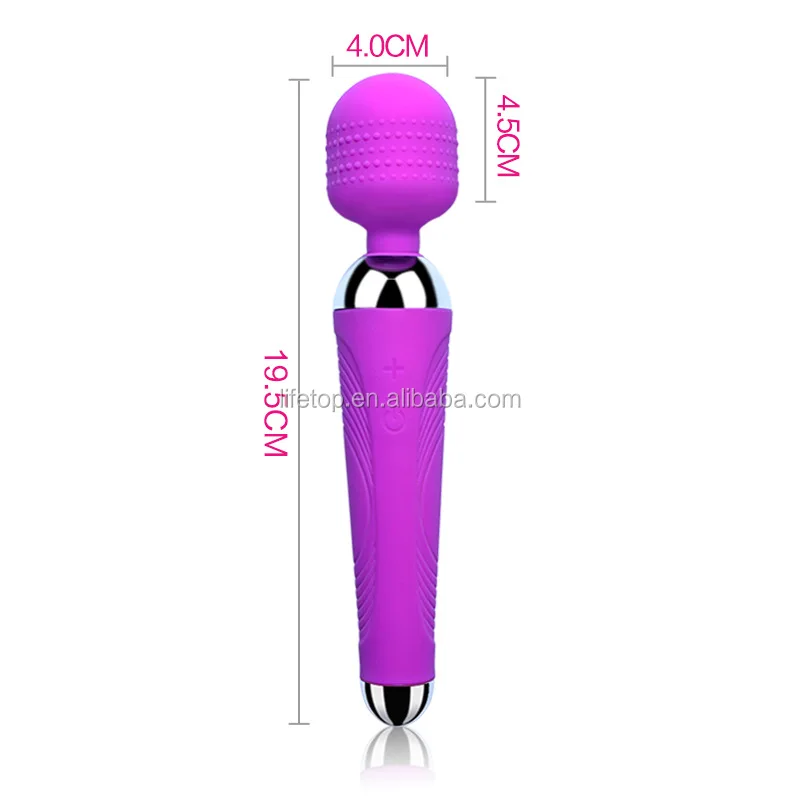 
Silicone av wand vibrator clitoris stimulator massager sexy toy for women adult sex 