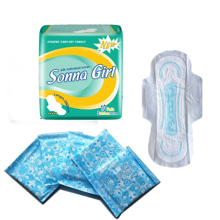 Не беспокойтесь, одноразовые ультратонкие хлопковые гигиенические прокладки с высоким впитыванием