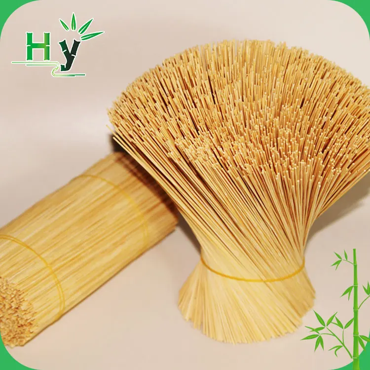 1.3 mm round bamboo insence sticks of superior  AAA grade using on automatic machines