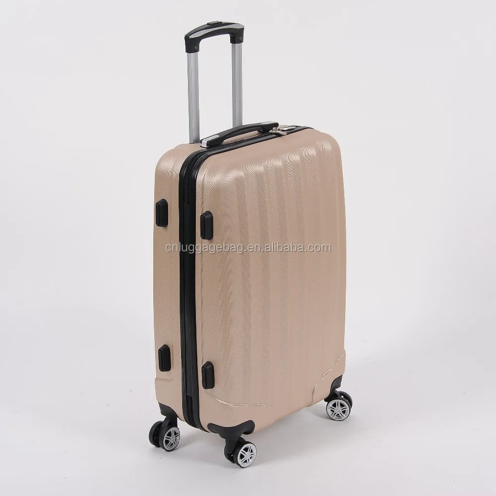 
2017 new arrival fashion style usa luggage manufacturer ABS spinner unique travel luggage 