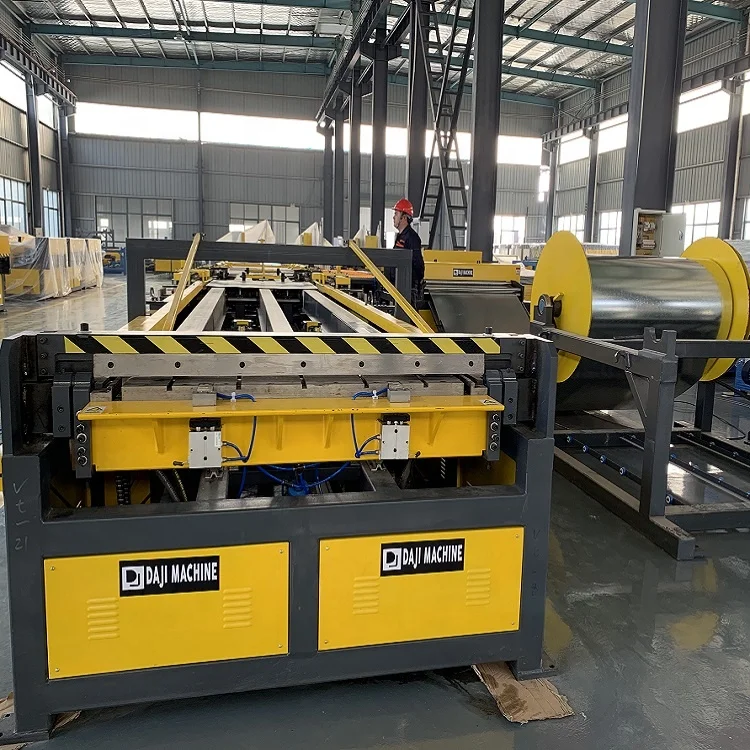 Fully Automatic HVAC Duct Manufacture Auto Line V/TDF Lock/Flange/Cutting/Folding from China Factory