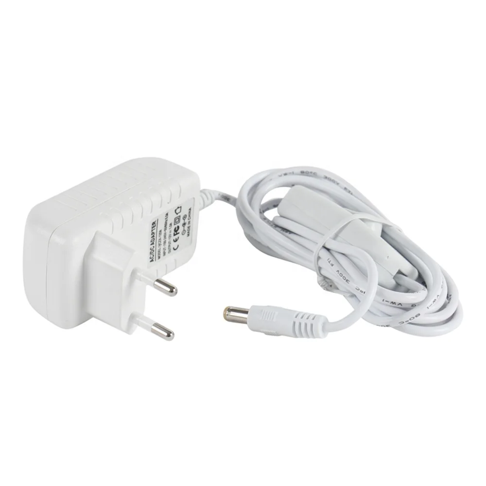 5V1A,5V1.5A,5V2A,5V2.5A,5V3A,5V4A power adapter white, switch power supply white with switch on DC line