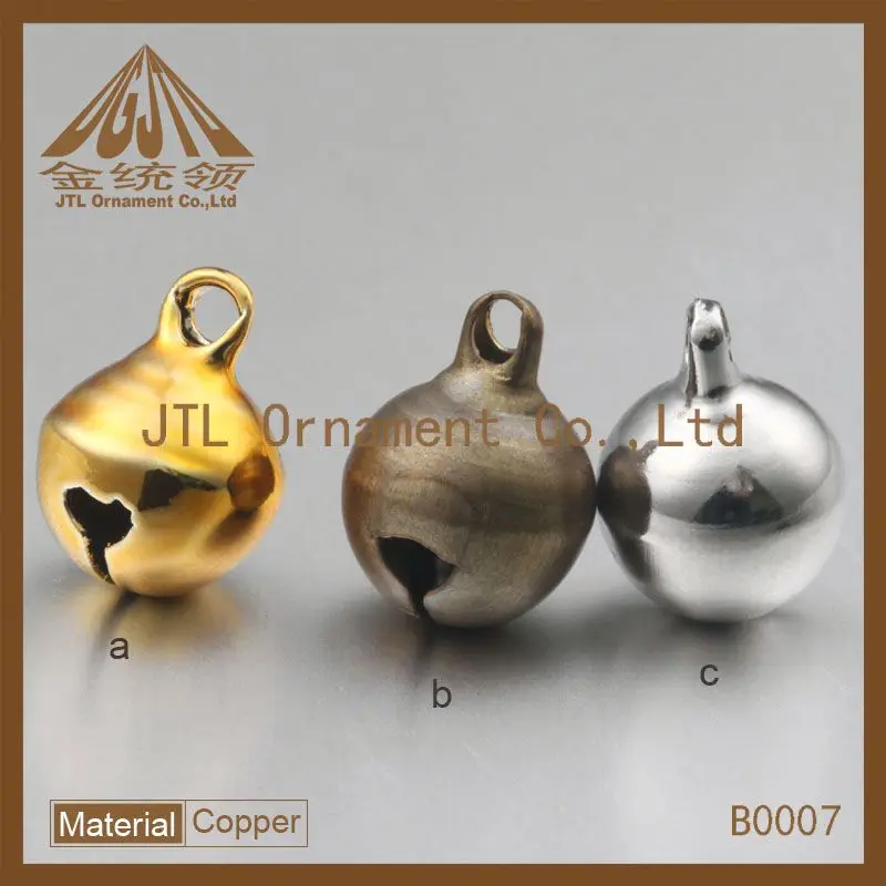 
Brass material various colors christmas bell crafts for sale 