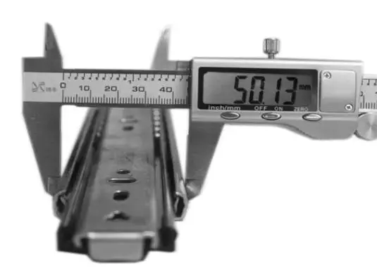 TH1350ZN 50mm Soft Close Bearing Ball Bearing Furniture Hardware Full Extension Slide Telescopic Rail Drawer Slide 1500mm