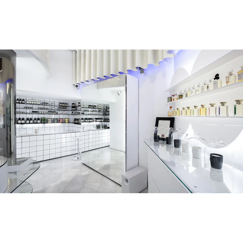 LUX Customized 2022 New Perfume Display Shop,Perfume Showcase,Display Retail Store For Outlets
