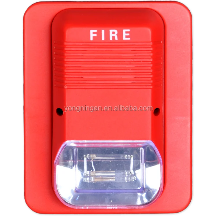 Conventional 2 wire Fire Alarm Control System with Strobe Sound and light alarm Siren