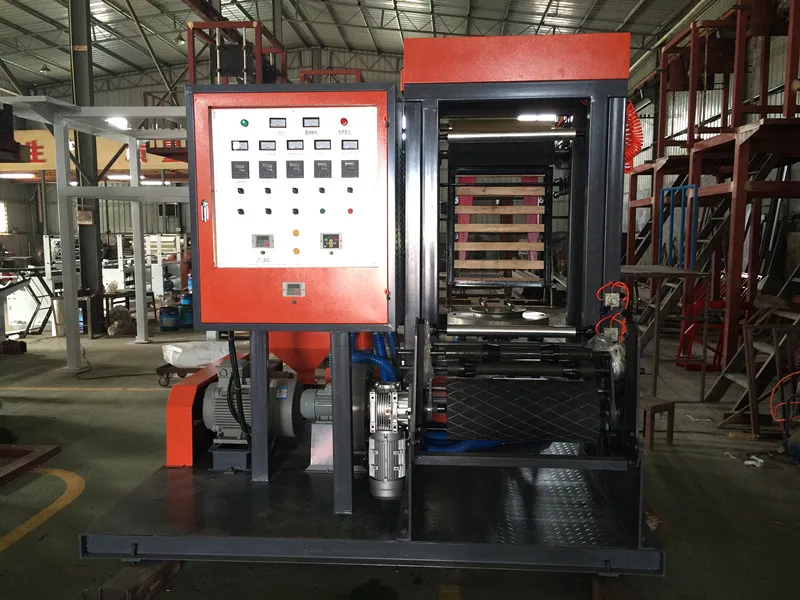 blowing film machine HDPE LDPE Plastic Mini  Blow Film Machine Polythene Biodegradable Film Blown Making Extruder