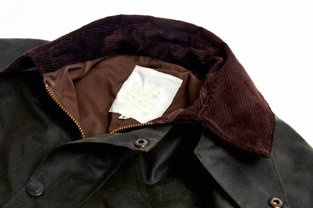 High Quality Cotton Wax Coat Unisex Hunting Jacket Mens Warm OutdoorJacket Windproof