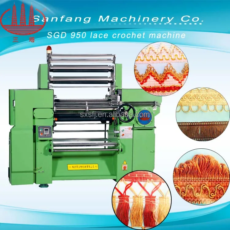SGD-950 curtain lace, tablecloth, carpet lace making machine
