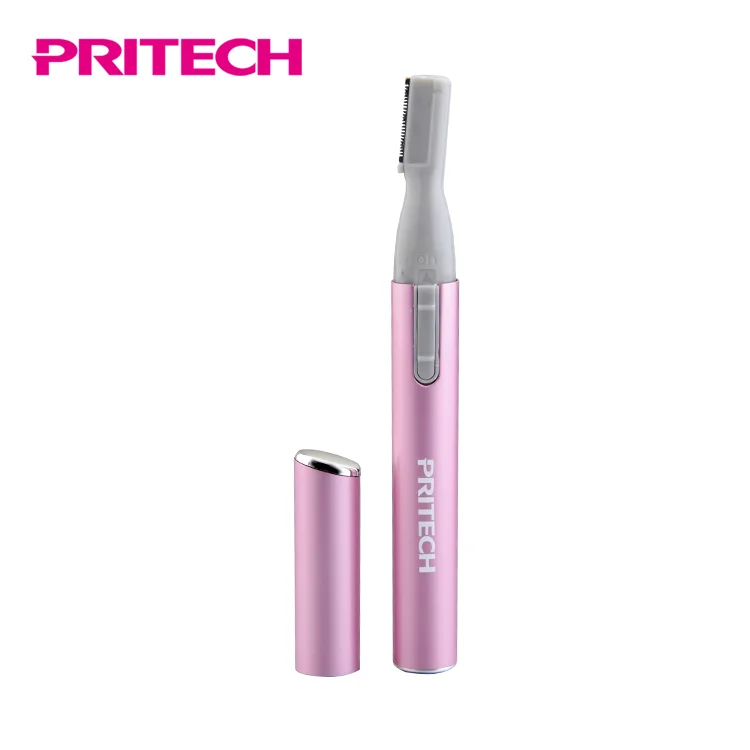 PRITECH Manufacturing Company Chinese 2 In 1 Electric Lady Eyebrow Razor Trimmer