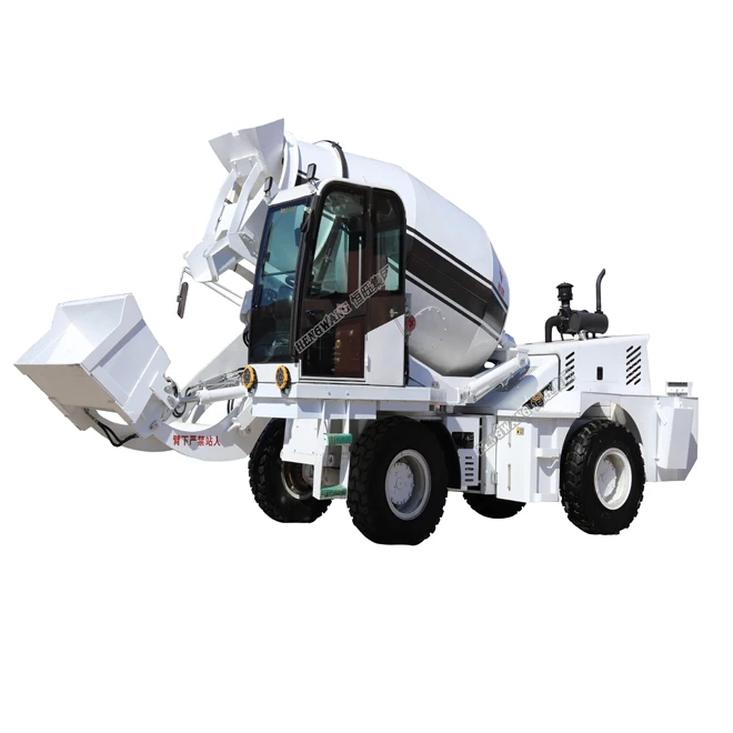 New type concrete mixer truck capacity feeding concrete mini mixer truck sales