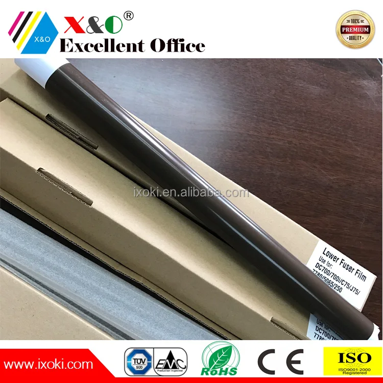 X&O High Quality Xerox Upper Fuser Heat Roller film sleeves for DC 250 242 252 260 700 700i C75 J75 Color 550 560 C60 C70 C9065