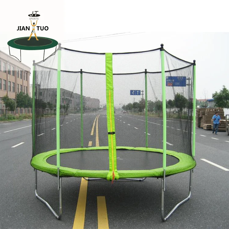  Батут для прыжков JianTuo Sports 6F 8F 10F 12F 13F 14F 15F 16F с корпусом