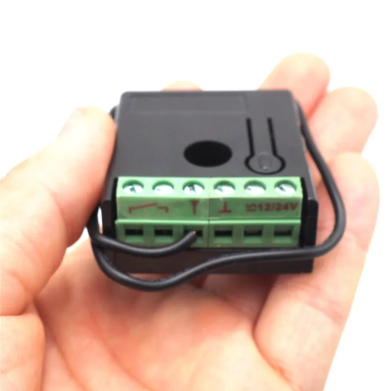 Switch Receiver with DC 12V 433Mhz 1 Relay RF Wireless Garage Doors