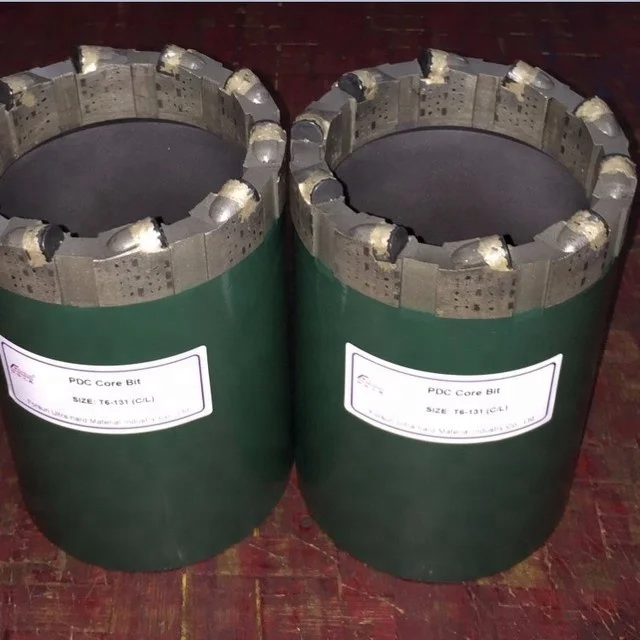 T6 series PDC core drilling bits for triple tube core barrel