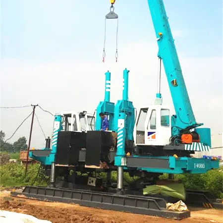 T-works concrete pile machine  for  PHC pile with good price  for piling construction ZYC 240