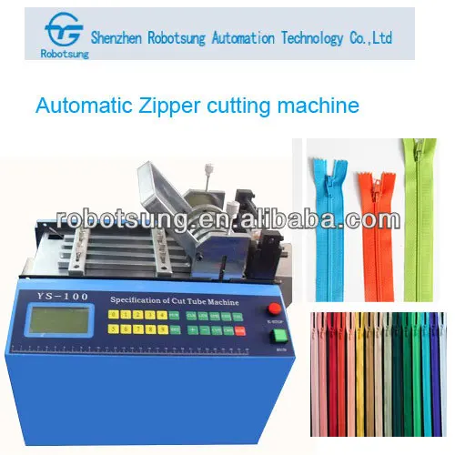 Robotsung YS-100 Factory sale Auto plastic zipper cutting machine