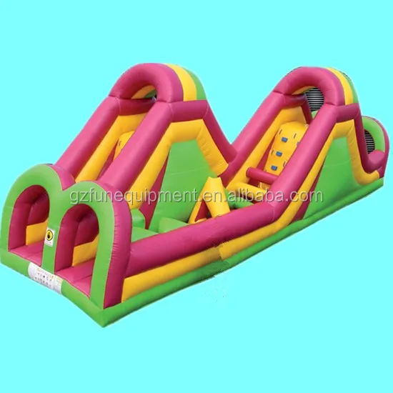 
Funny large inflatable comb obstacle course party rentals Inflatable obstacle course for team events 