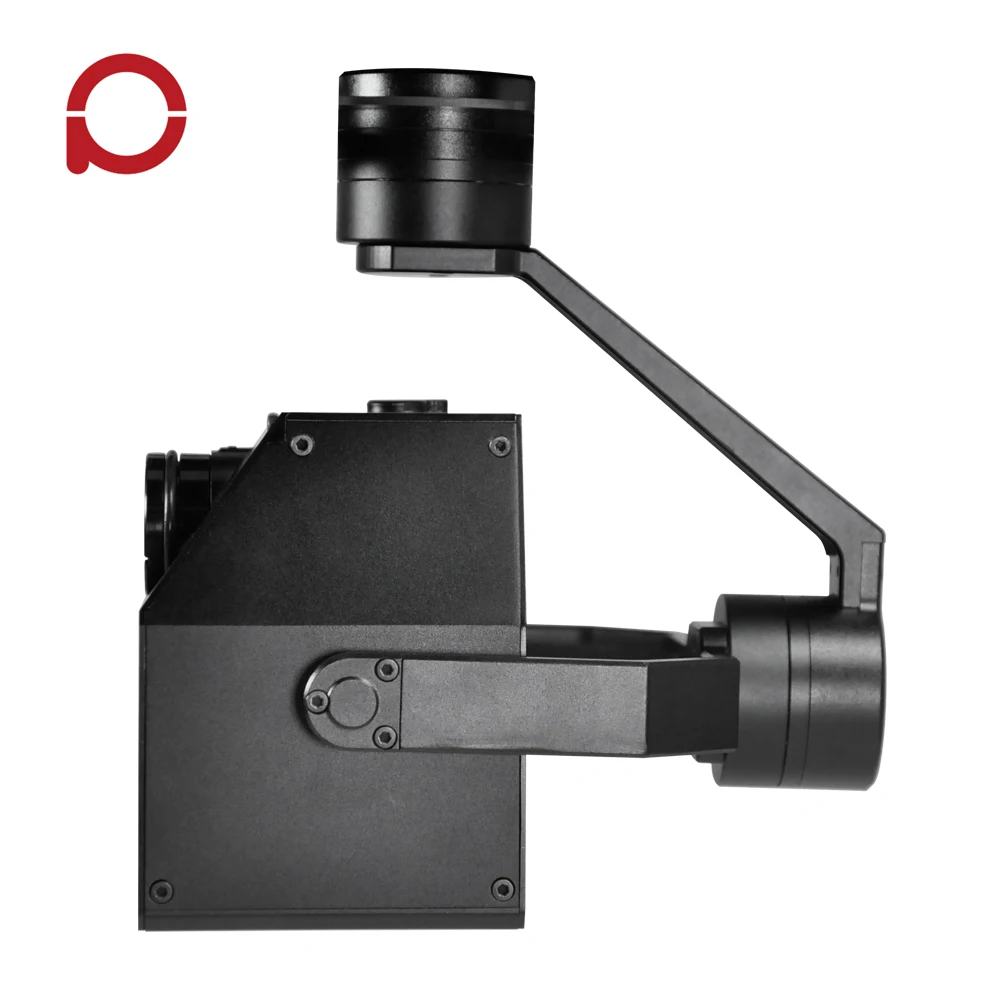 
10x zoom camera for UAV gimbal 3 axis stabilized with Laser Rangefinder and Location Resolving for Surveillance / Inspection 